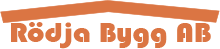 Rödja Bygg Logo